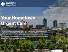 Tablet Screenshot of parkmedurgentcare.com